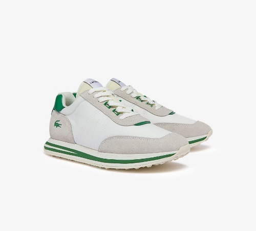 Zapatilla Lacoste L-spin De Hombre Blanco