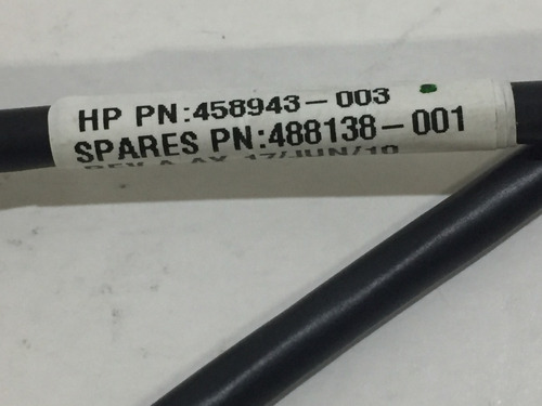 Cabo(bateria) Controladora Smart Array Pn 458943-003