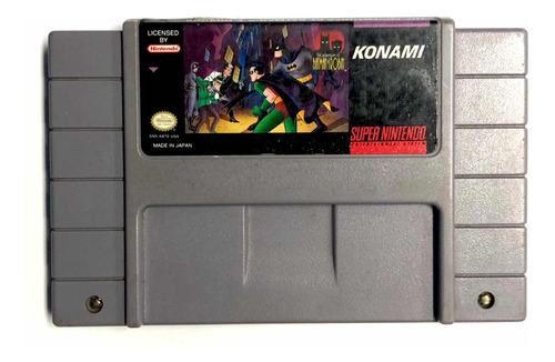 The Adventures Of Batman And Robin - Original Super Nintendo