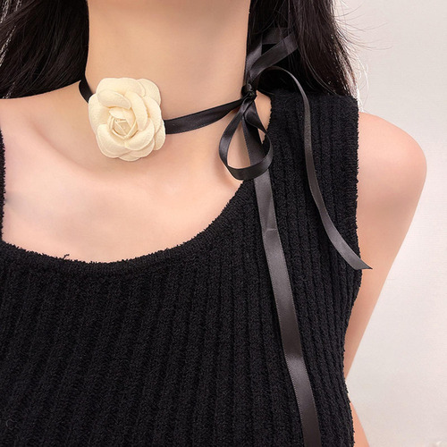 Gargantilla De , Joyería De Vestir Para Mujer, De Flor
