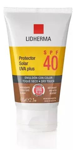 comprar Protector Solar Color Spf 40 Toque Seco No Graso Lidherma