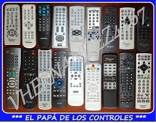Control Remoto Tv Dvd Bluray Aire (elpapádeloscontroles)