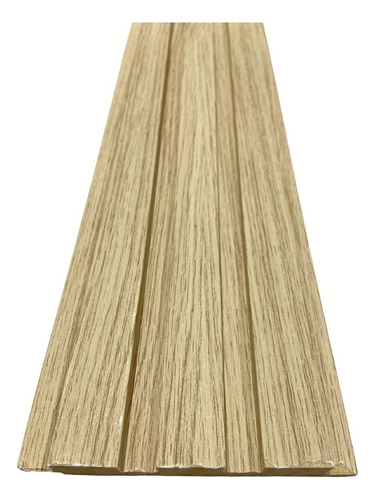 Panel Acanalado Ranurado Madera Color Capuchino