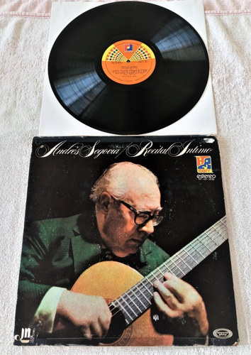 Andres Segovia Lp Recital Intimo Guitarra Clasica (Usado)