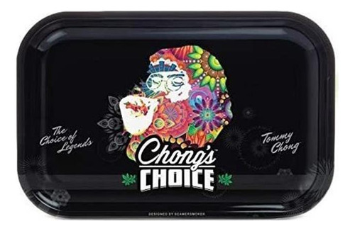 Elección De Chong Tommy Chong Bandeja De Metales Para Fumar,