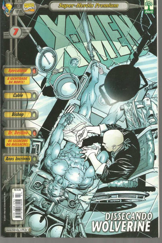 X-men Premium 07 2ª Serie - Abril 7 - Bonellihq Cx48 E19