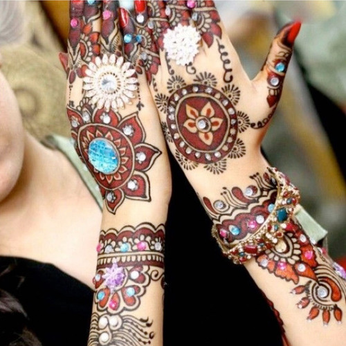 Henna Natural Tatuajes Temporales 5 Tubos Golecha A Escoger