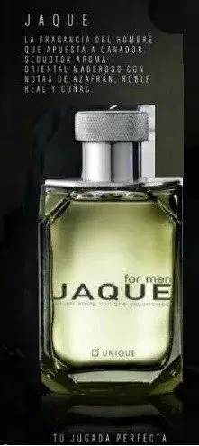 Perfume Jaque Unique Hombre Mega Original Y Sellado!
