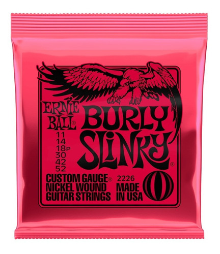 Encordado P Guit Electrica Ernie Ball 011 Slinky Original