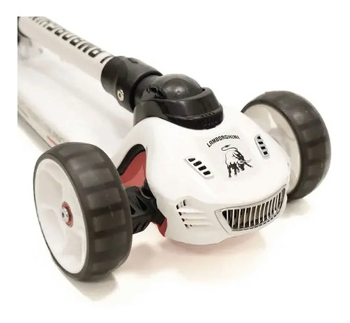 Monopatín Plegable Lamborghini 7344-l 4ruedas C/luces Cuota