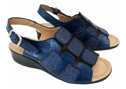 San Crispino Sandalias Azules 613