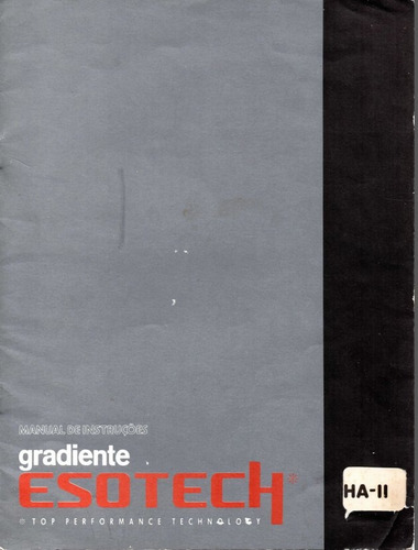 Manual Do Usuario System Esotech Gradiente 5 Livros