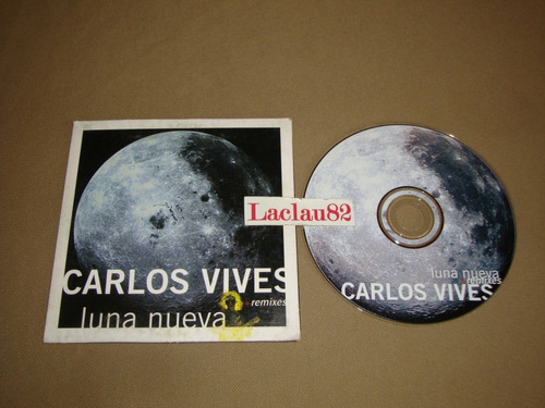 Carlos Vives Luna Nueva Remixes 2001 Emi Cd Promo 4 Tracks