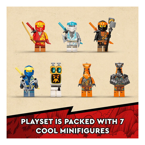 Lego Ninjago Ninja Ultra Combo Mech 71765 - Juego De Juguete