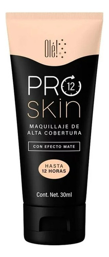 3 Pza Maquillaje Líquido Olé! Pro Skyn Piñón 30 Ml