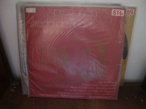 Vinilo Alfredo De Angelis Pregonera T3