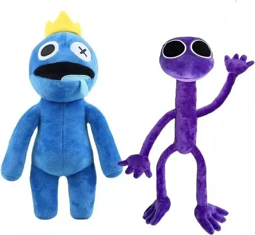 Purple boneco de pelúcia Rainbow friends Roblox