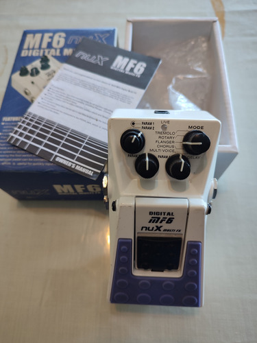 Pedal Multiefectos Nux Mf6