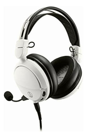 Auriculares audio-technica ATH-GL3wh para jugadores con la parte trasera cerrada, blancos