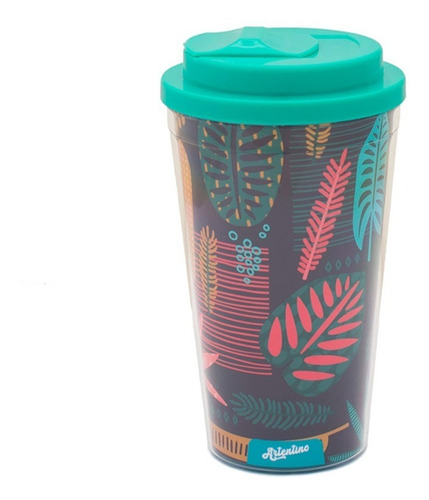 Imagen 3 de 6 de Set 4 Vaso Mug Taza Jarro Termico Tipo Starbucks Artentino
