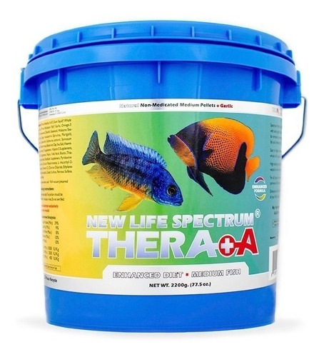 New Life Spectrum Thera-a Med 2200gr -alimento Premium Peces