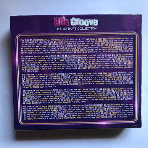 Cd 80s Groove The Ultímate Collection Djivanmusic