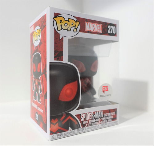 Funko Pop! Spider Man Big Time Suit - Marvel 270 W Exclusivo