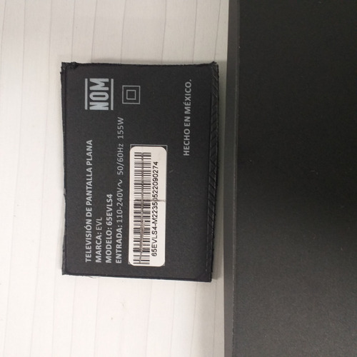 Tarjeta Main Para Pantalla Evl Modelo 65evls4 (Usado)