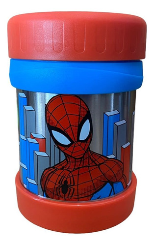 Termo De Comida 350ml Keep Disney Acero Inoxidable Color Spiderman