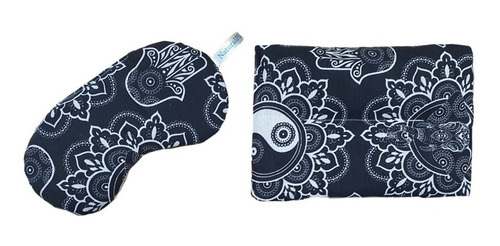 Imagen 3 de 6 de 2 Almohadillas Semillas 1 Antifaz + 1 15x20cm Calor/frio