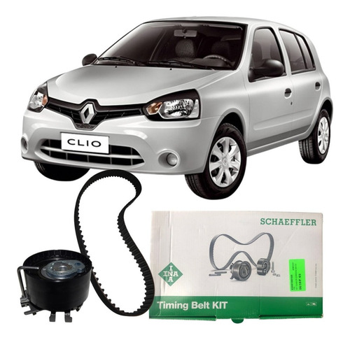 Correia Dentada E Tensor Renault Clio 1.0 16v 2011 Ina