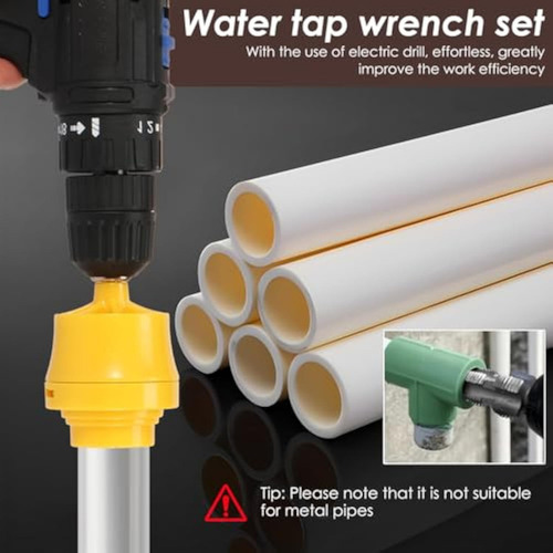 Herramienta Para Hacer Roscas De Pvc Para Taladro Eléctrico
