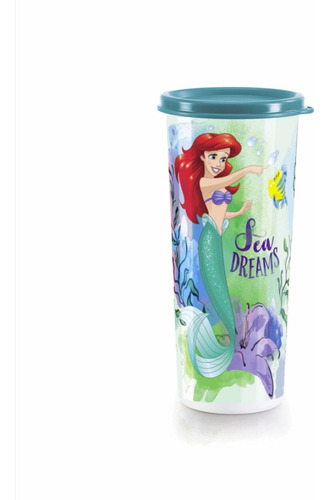 Vaso Princesas Con Sello Tupperware® 470ml Libre De Bpa