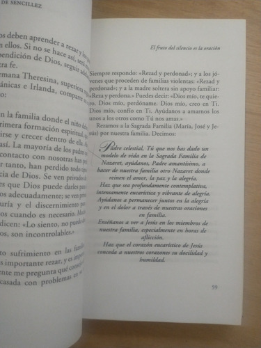 Camino De Sencillez - Maria Teresa De Calcuta (Usado)
