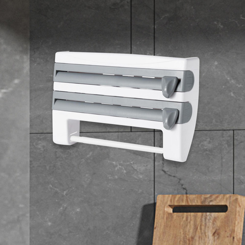 Dispensador De Papel De Aluminio Para Gris Azul