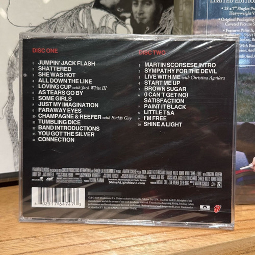 Cd The Rolling Stones Shine A Light 2 Cds Eu Import. Remasterizado