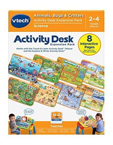 Vtech Touch Y Aprende El Escritorio De Actividades Deluxe Pa