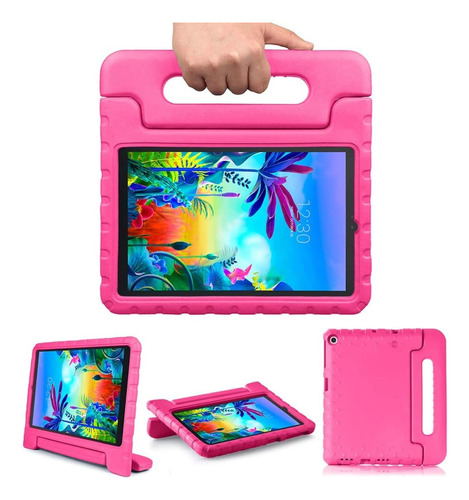 Funda Para Walmart Onn 10.1 2.a Gen. Con Soporte Asa-rosa