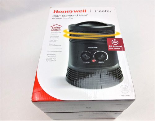 The Honeywell 360° Surround Heater - 1500 Vatios