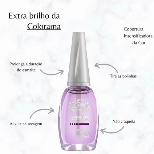Imagem 3 de 6 de Extra Brilho Colorama Roxinho Intensificador De Cor