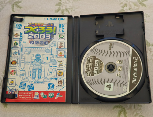 Ps2 Pro Yakyuu Team O Tsukurou! 2003 Original Japones (Usado)