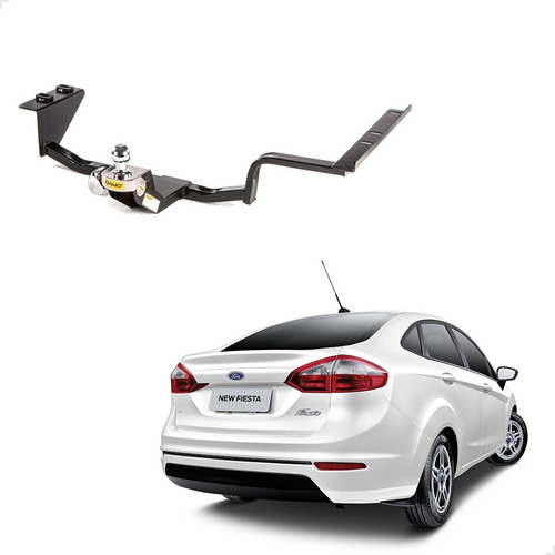 Engate New Fiesta Sedan 2011 A 2022 Reboque Rabicho Completo