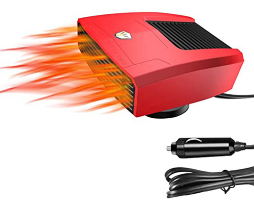 Calentador De Coche Portátil 2 En 1 De 12 V, Ajuste De 360 G