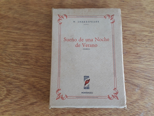 Libro Sueño De Una Noche De Verano William Shakespeare Ceibo