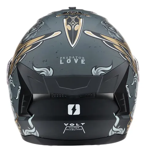 Casco Integral Ff070 Volt Love Predator Mac En Cycles