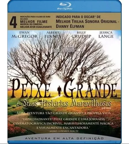 Blu-ray Peixe Grande E Suas Histórias Maravilhosas - Lacrado