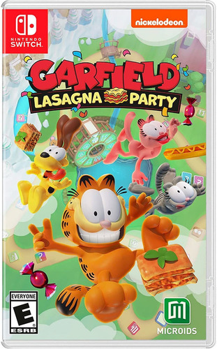 Garfield Lasagna Party Switch Media Física