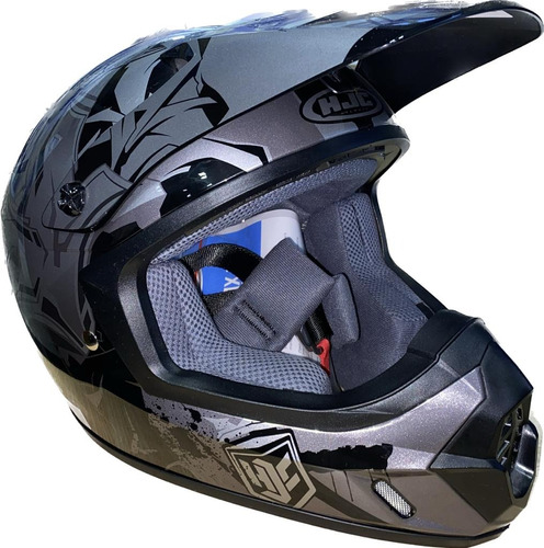 Casco Hjc Cs-mx Il Graffed Mc5 Motocross