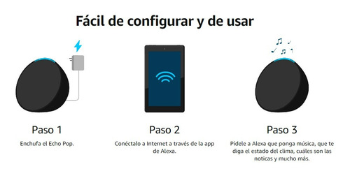 Alexa Echo Pop Color Verde Azulado Teal Asistente Virtual Verde Azulado