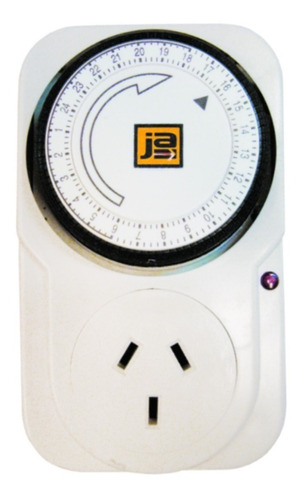 Timer Programable Mecánico Enchufable Vidriera 2hp